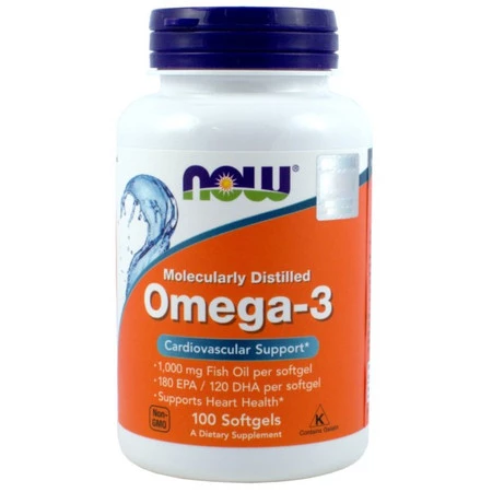 Omega 3 - DHA 120 mg + EPA 180 mg (100 kaps.)