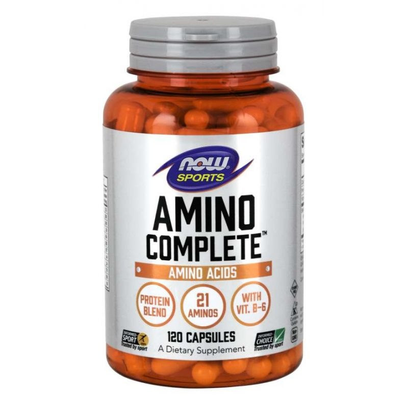 Amino Complete - Kompleks Aminokwasów i Proteiny (120 kaps.) - Nabea.pl