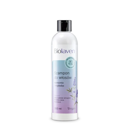 Biolaven - Szampon do włosów Olej z pestek winogron & Olejek lawendowy 300ml