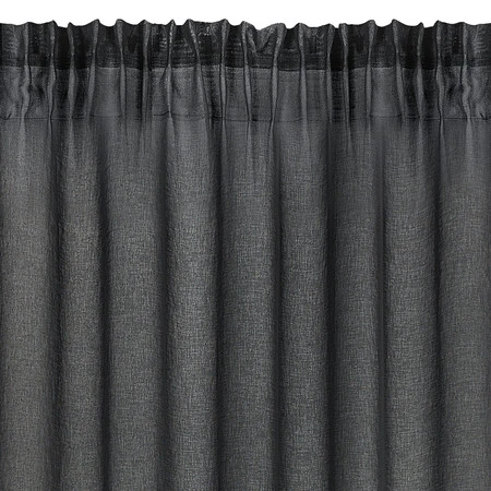 FIRANA GOTOWA DOLLY NA TAŚMIE 140 X 250 CM CZARNY