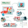 LILLIPUTIENS Miękka książeczka aktywizująca z mini - przytulanką „Dzień dobry, mały lisku” 18 m+