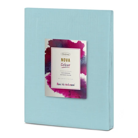 POSZEWKA NOVA COLOUR 220 X 200 CM BŁĘKITNY