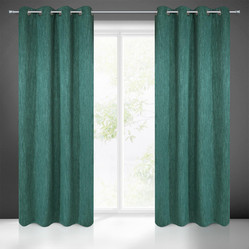 ZASŁONA GOTOWA ROSSIE 140 X 250 CM ZIELONY