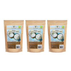 Zestaw: 3x Pięć przemian Mąka Kokosowa BIO 250g