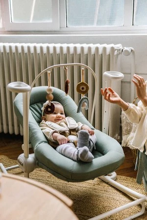 Beaba Leżaczek Bouncer Up&Down PLUS Seagrass