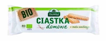 Kruche ciastka domowe o smaku waniliowym BIO 150 g