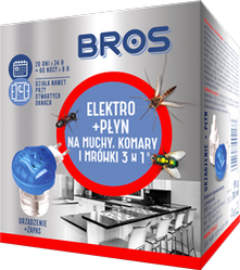 BROS Elektro na muchy i komary + zapas 30 w 1