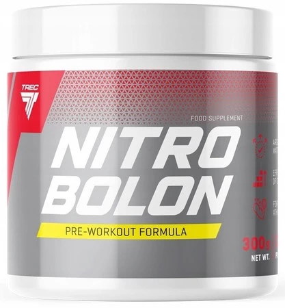 Trec NITROBOLON Cytrulina AAKG pompa przedtreningowa 300g smak pomarańcza
