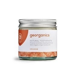 Georganics, Mineralna pasta do zębów w słoiku Orange, 60ml