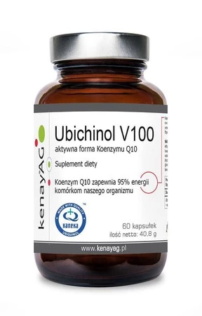 Ubichinol Koenzym Q10 100mg suplement diety 60 kapsułek