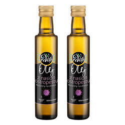 Zestaw 2x Olej z ostropestu tłoczony na zimno 250 ml