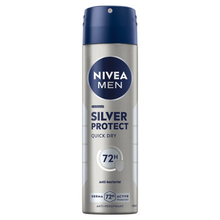Men Silver Protect antyperspirant spray 150ml
