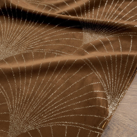 OBRUS BLINK 14 35 X 180 CM BRĄZOWY