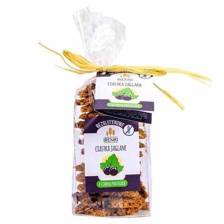 Irenki − Ciastka jaglane z czarną porzeczką − 175 g