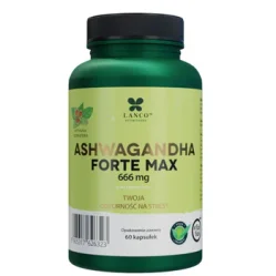 Lanco Nutritions Ashwagandha Forte Max 666 mg - 60 kaps