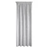 ZASŁONA GOTOWA ALEKSA NA TAŚMIE 140 X 270 CM SREBRNY
