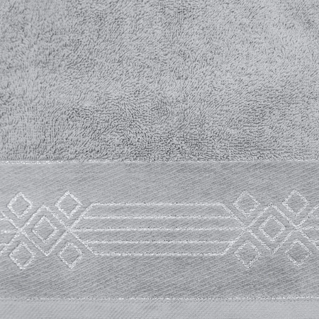 Ręcznik Kamela (05), 50 x 90 cm, Srebrny