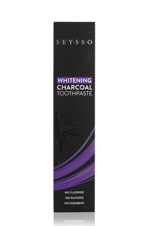 SEYSSO PASTA 75ml CHARCOAL WHITENING Carbon Wybielająca Pasta do Zębów z Aktywnym Węglem