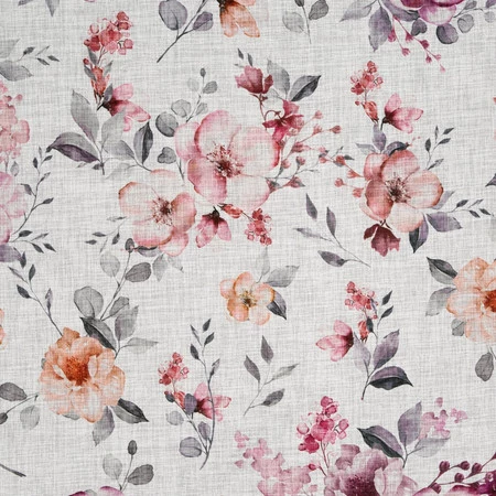 ZASŁONA GOTOWA ABRIL 140 X 240 CM BIAŁY