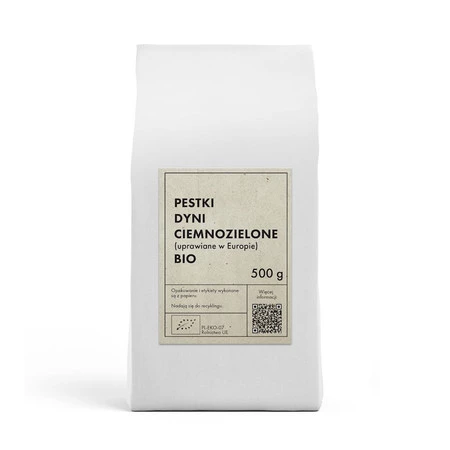 THE PLANET PESTKI DYNI CIEMNOZIELONE (UPRAWIANE W EUROPIE) BIO 500 g