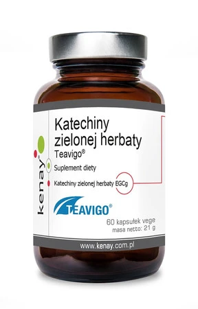 Katechiny zielonej herbaty Teavigo 150 mg (60 kaps.)