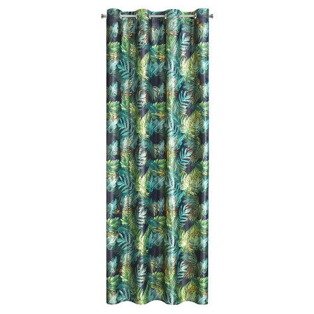 ZASŁONA GOTOWA DAVOS 140 X 250 CM CZARNY