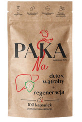 Paka Natury Na detox wątroby + regeneracja 100 kaps.