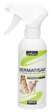 VET-AGRO Dermatisan Płyn dezynfekujący z chlorheksydyną 250ml
