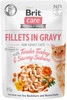 BRIT Care Cat GF Adult Turkey Salmon Indyk Łosoś Sos 85g