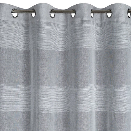 ZASŁONA GOTOWA AGATA 140 X 250 CM SREBRNY
