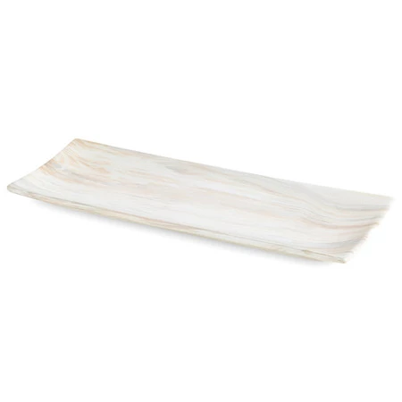 PATERA DEKORACYJNA ALIANA (01) 39 X 14 X 4 CM BEŻOWY
