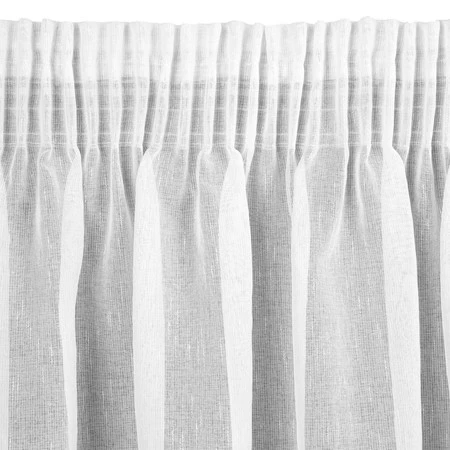 FIRANA GOTOWA SONIA NA TAŚMIE 140 X 270 CM BIAŁY