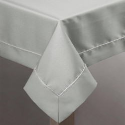 OBRUS MADELE 140 X 220 CM SREBRNY