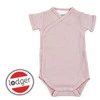 Lodger Body kopertowe niemowlęce krótki rękaw bawełniane jasny róż Ciumbelle Tan r. 68