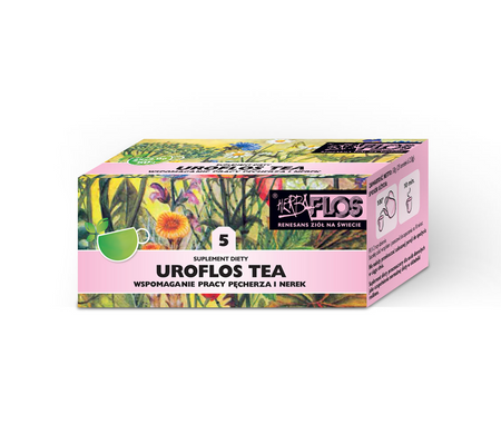 5 Uroflos TEA fix 20*2g - pęcherz, nerki HERBA-FLOS