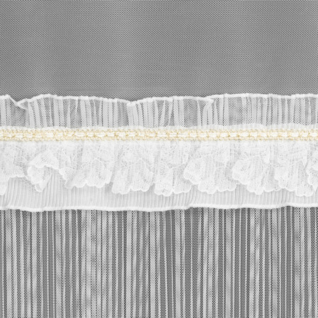 FIRANA GOTOWA MEGAN 140 X 250 CM BIAŁY