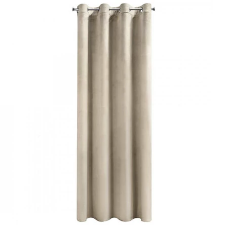 ZASŁONA GOTOWA MELANIE 140 X 250 CM JASNOBEŻOWY