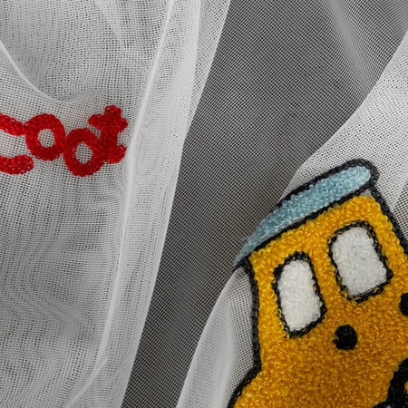 FIRANA GOTOWA ALVIN 140 X 250 CM BIAŁY