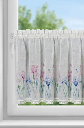 Firana gotowa Dolorez na Taśmie 150 x 60 cm, Biały