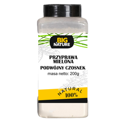 PRZYP. PODWÓJNY CZOSNEK bez soli i chem 200G
