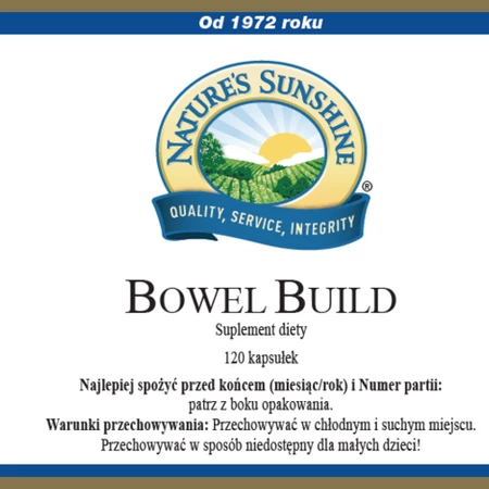 Nature's Sunshine Bowel Build 120 kaps.