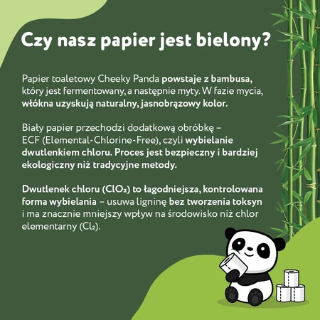 Cheeky Panda, Ręcznik papierowy, 200 listków (2 rolki po 100 listków)