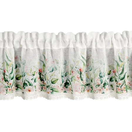 Firana gotowa Estera na Taśmie 150 x 30 cm, Biały