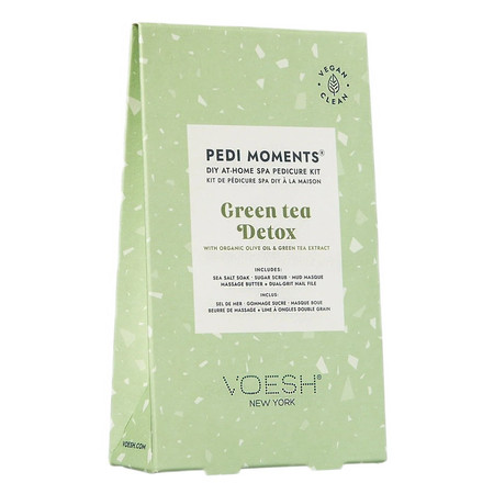 Pedi Moments zestaw do 4-etapowego pedicure Green Tea Detox