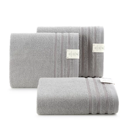 Ręcznik szary SABA/ 70X140