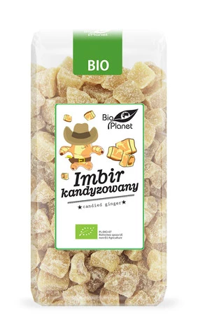 Bio Planet Imbir kandyzowany 400 g
