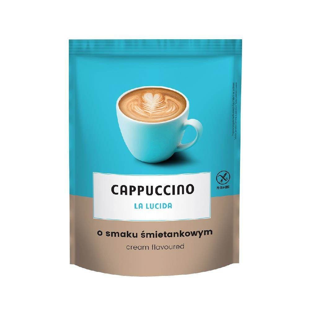 Cappuccino śmietankowe Bezglutenowe 100 g Celiko La Lucida