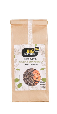 Herbata zielona GUNPOWDER KWIAT MIŁOŚCI 100g