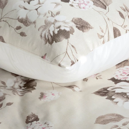 Komplet Pościeli Satynowej Spring 45 140 x 200 cm, Beżowy