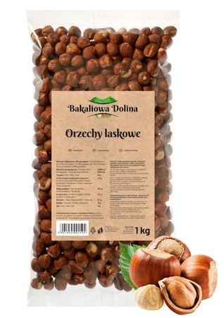 Bakaliowa Dolina Orzechy laskowe 1kg